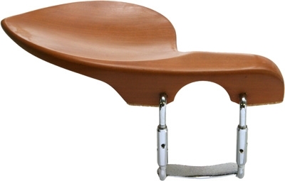 CONRAD GOETZ Guarneri Chinrest For 4/4 Violin - Boxwood With Gold Screws