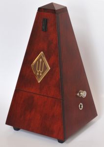 Malzel Metronome, w/bell,mahog