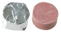 Joha peg soap, round in foil