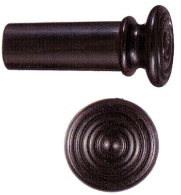 Tempel Vln.Endpin, grooved, Eb