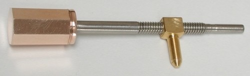 Vln.Bow Button,gold cap
