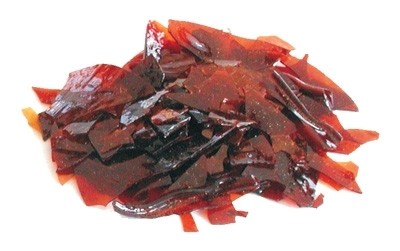 Shellac, rubin (garnet)