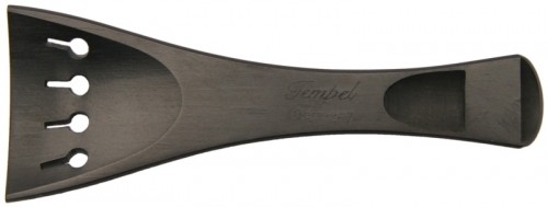 Tempel Hill Violin Taillpiece, Ebony/boxwood