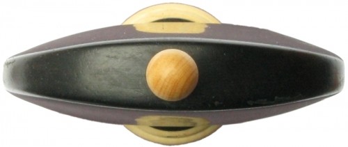 Tempel Hill Style Cello Peg, Ebony with Boxwood accents
