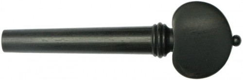 Tempel Hill Style Viola Peg, Ebony with Ebony accents