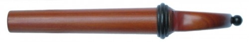Tempel Heart Viola Peg, Boxwood with Ebony accents