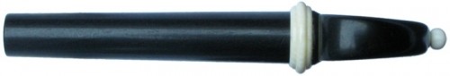 Tempel Heart Viola Peg, Ebony with Mammoth accents