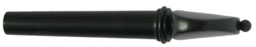 Tempel Hill Style Violin Peg, Ebony with Ebony accents