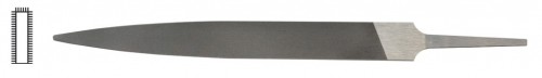 Grobet Ward-File, 15 x 2 x 150mm