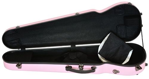 JW Contour violin case, pink