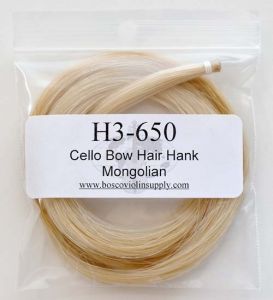 Cello Bowhair Hanks, Mongolian