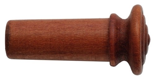 Tempel Vln.Endpin, grvd, Plum
