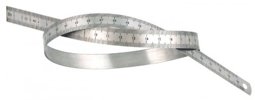 Precision Ultraflex Ruler, Aluminum