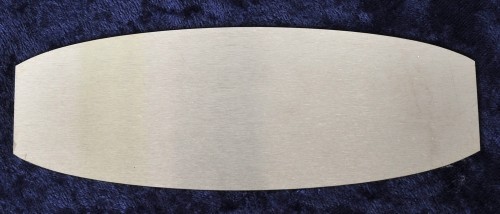 Wide Scraper, curvd 150x55x1mm