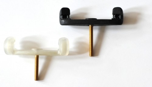 VIVA Feet, in black or translucent white