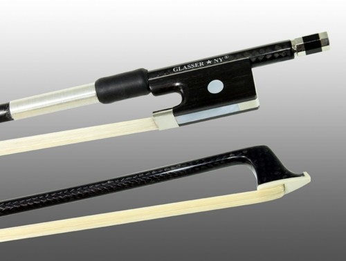 Glasser CFB Vln Bow, nick, 4/4